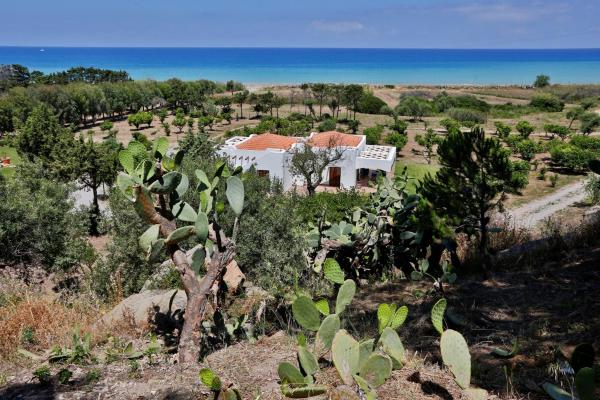 A la foto es mostra l'objecte verdemare in relax situat a la ciutat de Cefalù.