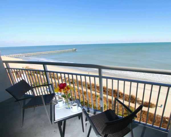 A la foto es mostra l'objecte Oceans One Resort situat a la ciutat de Myrtle Beach.