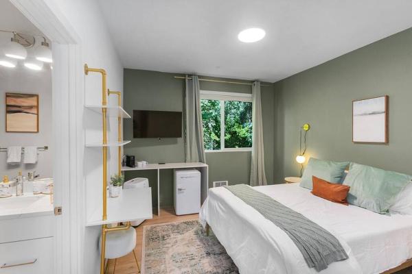 A la foto es mostra l'objecte Kurt's Sweet Suite - 84 Walkscore situat a la ciutat de Seattle.