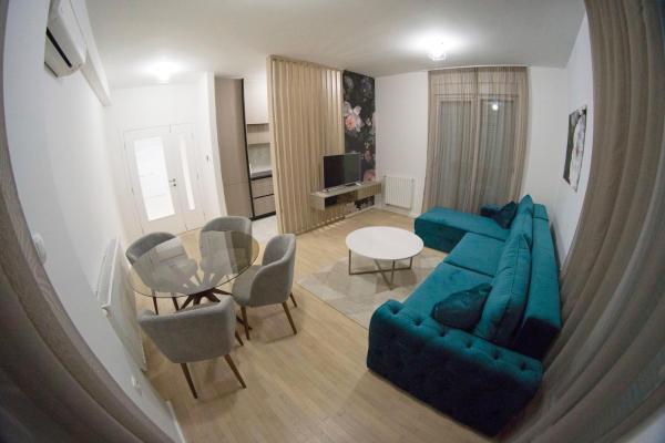 Auf dem Foto ist das Objekt Apartman David in der Stadt Trebinje zu sehen.