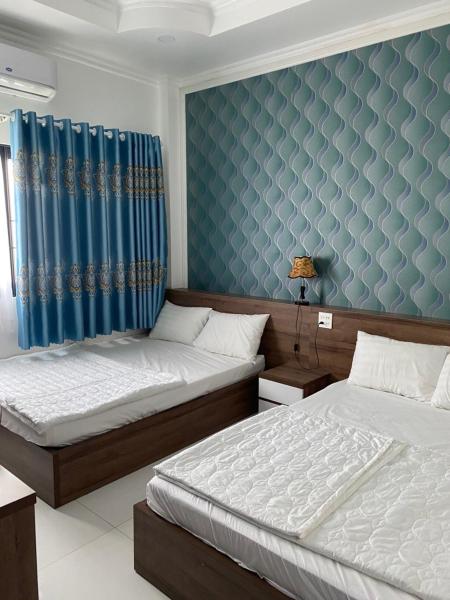 A la foto es mostra l'objecte Kim Ngân Motel situat a la ciutat de Chau Doc.