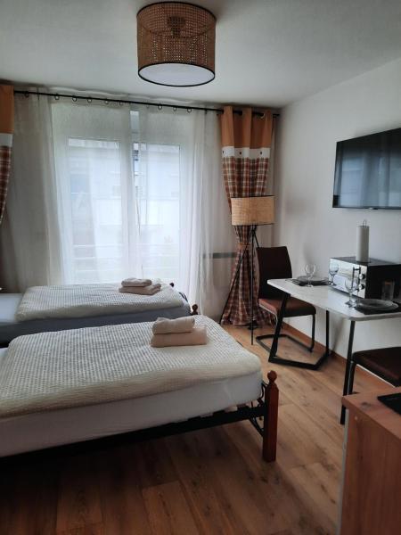 Kuvassa näkyy kohde Augsburg!Möblierte Appartment!, joka sijaitsee kaupungissa Augsburg.