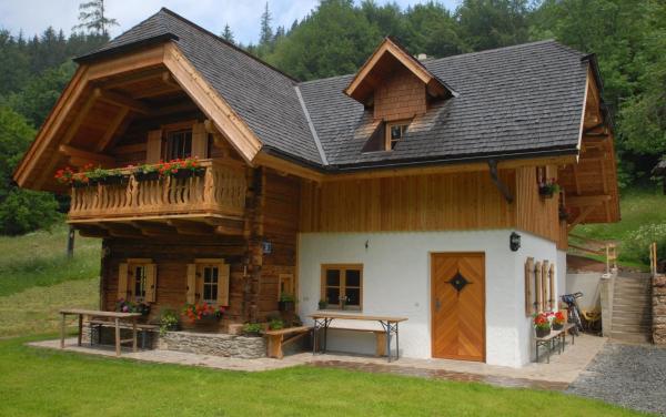 Op de foto is het object Ferienhaus Leitenbauer-Huabn te zien, gelegen in de stad Mixnitz.