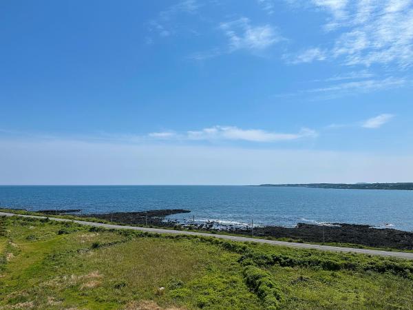 A la foto es mostra l'objecte Seopjikoji Oceanview Apartment situat a la ciutat de Pangdu-dong.