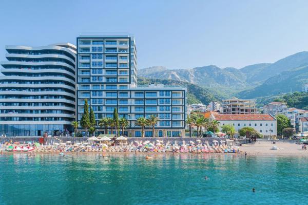 A la foto es mostra l'objecte Sunraf Luxe Apartments situat a la ciutat de Budva.