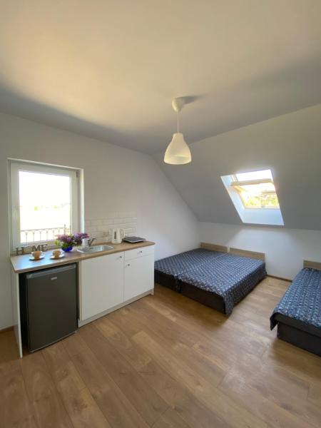 På billedet ses objektet Apartament Giby beliggende i byen Giby.