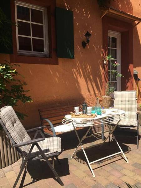 A la foto es mostra l'objecte Ferienhaus im Haus der Künste situat a la ciutat de Hainfeld.