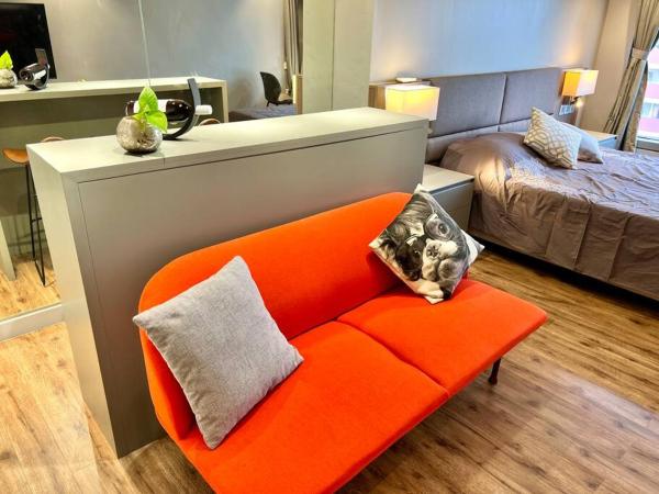 A la foto es mostra l'objecte Luxury Studio in heart of Ortigas w/ swimming pool situat a la ciutat de Manila.
