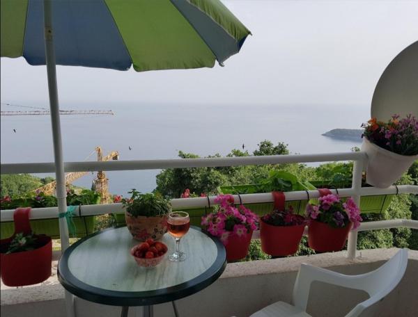 Στη φωτογραφία φαίνεται το αντικείμενο The rising sun-Stylish Sea View Apartment που βρίσκεται στην πόλη Prijevor.