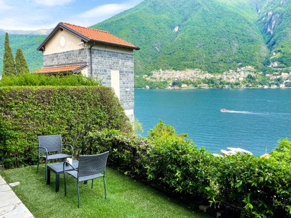 The photo shows the Regina di Laglio - Free Parking, Garden, Lake View located in the city of Laglio.