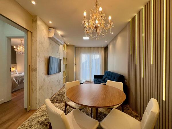 A la foto es mostra l'objecte Reserva das Orquídeas 1 dorm by Achei Gramado situat a la ciutat de Gramado.