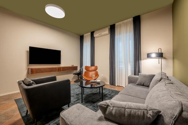 Op de foto is het object Green, deluxe two bedroom suite te zien, gelegen in de stad Split.