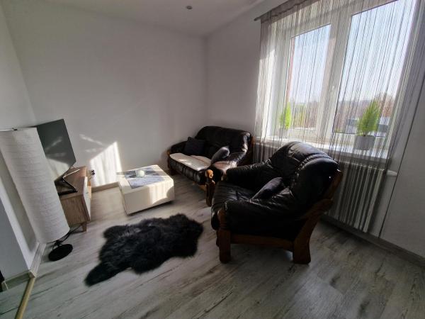 На фото показан объект Przytulny apartament + siłownia, расположенный в городе Бытом.