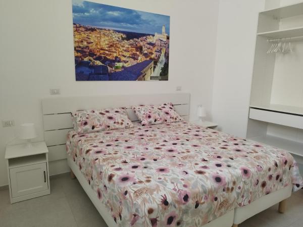 På billedet ses objektet Le stanze del Maestro beliggende i byen Matera.
