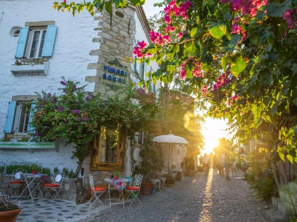 A la foto es mostra l'objecte YUKARI SOKAK VİP BUTİK OTEL situat a la ciutat de Alacati.