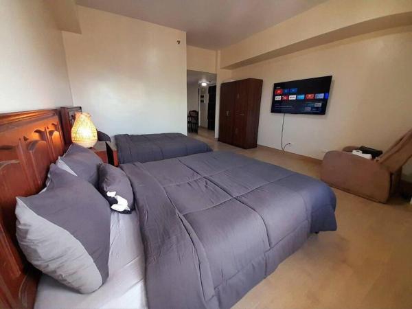 A la foto es mostra l'objecte Large studio Cubao with 2 beds situat a la ciutat de Manila.