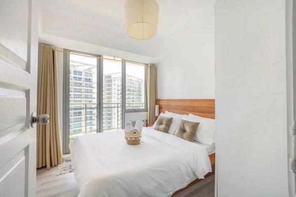 A la foto es mostra l'objecte Adam'sCrib Apartment 2BR by Azure Residences Near Manila International Airport situat a la ciutat de Manila.