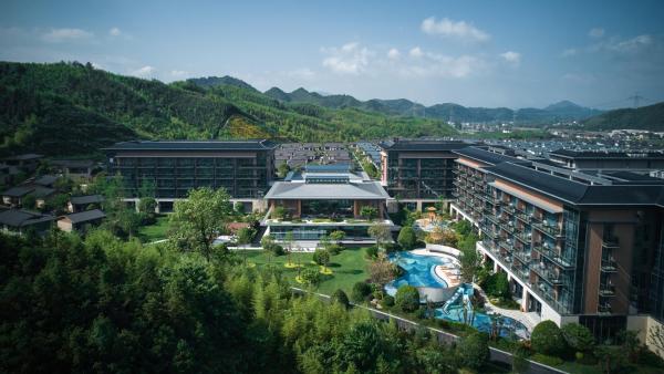 A la foto es mostra l'objecte Hotel Indigo Hangzhou Tianmushan situat a la ciutat de Hangzhou.
