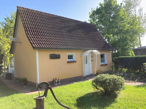 Na zdjęciu widoczny jest obiekt Ferienhaus -Villa Hühnerstall- położony w mieście Hessenburg.