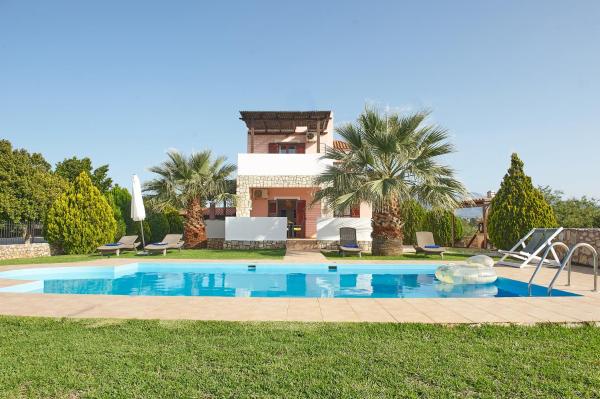 På billedet ses objektet Dreamscape Residences - Villa Rafaella beliggende i byen Palailónion.