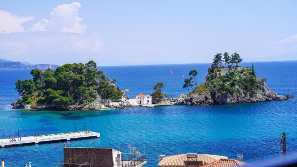 A la foto es mostra l'objecte Belvedere Hotel parga situat a la ciutat de Parga.