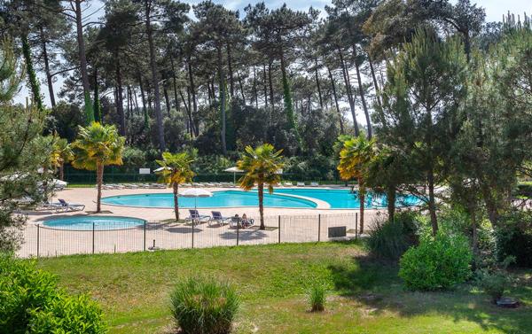 På billedet ses objektet Les Dunes 6 personnes ,piscines ,tennis etc proche de la plage beliggende i byen Ondres.