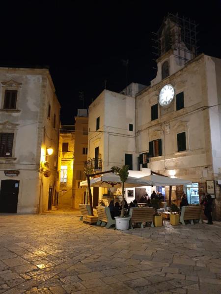 A la foto es mostra l'objecte Aria di Sale Polignano situat a la ciutat de Polignano a Mare.