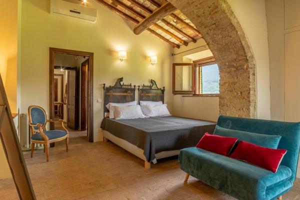 A la foto es mostra l'objecte Podere Bargnano Cetona, Sleeps 12, Pool, WiFi, Air conditioning situat a la ciutat de Cetona.