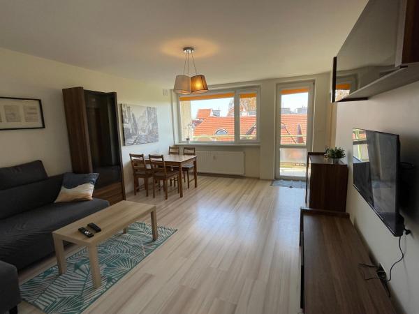 A la foto es mostra l'objecte Home3city Plaża Sopot situat a la ciutat de Sopot.