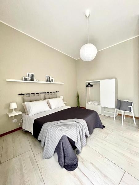 På bildet vises objektet Grey Apartment som ligger i byen San Giovanni e Paolo.