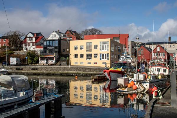 Guesthouse at the boat harbour, Tórshavn