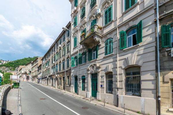 A la foto es mostra l'objecte Apartment Jelena Delta situat a la ciutat de Rijeka.