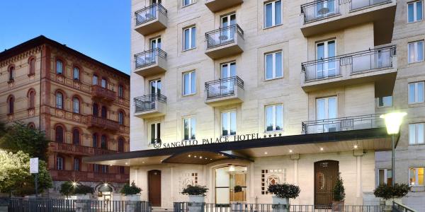 A la foto es mostra l'objecte Sangallo Palace situat a la ciutat de Perusa.