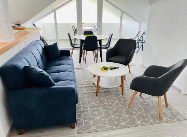 The photo shows the The View Apartment Sarajevo located in the city of Ivanići.