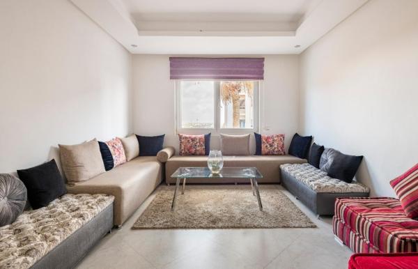 A la foto es mostra l'objecte Appartement 23 Ensoleillé à 5min de la Plage Piscine à 15km de l'appartement situat a la ciutat de El Jadida.