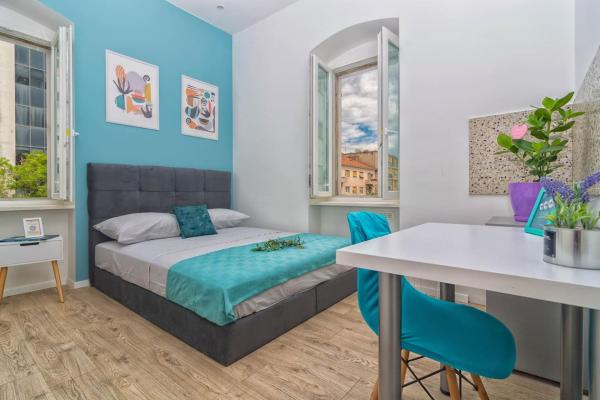 照片显示了位于Split市的Style Room Freedom物件。