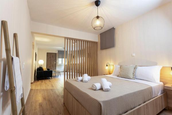 写真にはペフコホリ市にあるOlivia Apartmentsが写っています。