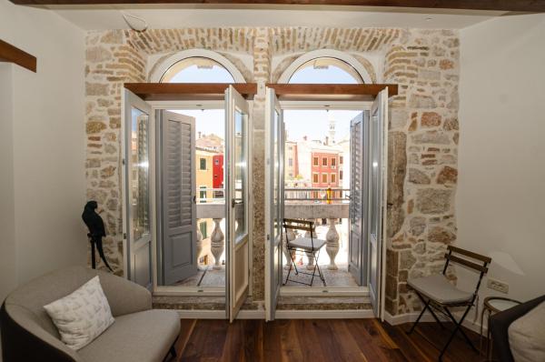 A la foto es mostra l'objecte Anfora Deluxe Apartment situat a la ciutat de Rovinj.
