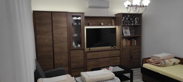 Na fotografii je vidět objekt TP Apartman 1 nacházející se ve městě Križevci.
