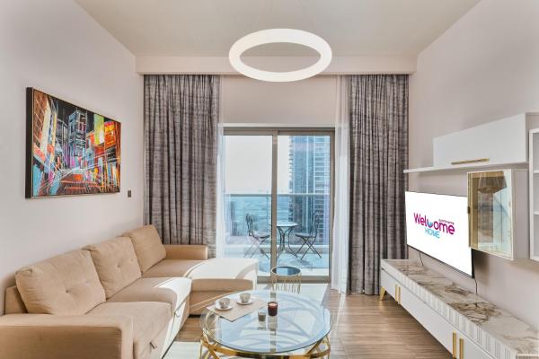 Na fotografii je vidět objekt Wonderful 1BR in a luxury home! MBL Residence nacházející se ve městě Dubaj.