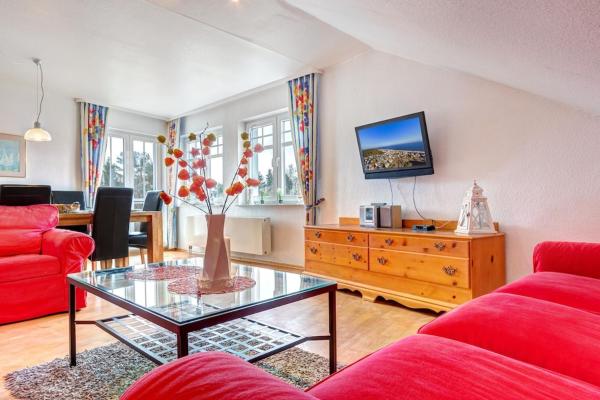 A la foto es mostra l'objecte Strandnähe! Große schöne 3 Zimmer Ferienwohnung - 100 qm - für 6 Personen!! situat a la ciutat de Bansin.