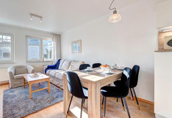 A la foto es mostra l'objecte Strandnähe! Moderne 3 Zimmer Ferienwohnung!! situat a la ciutat de Bansin.