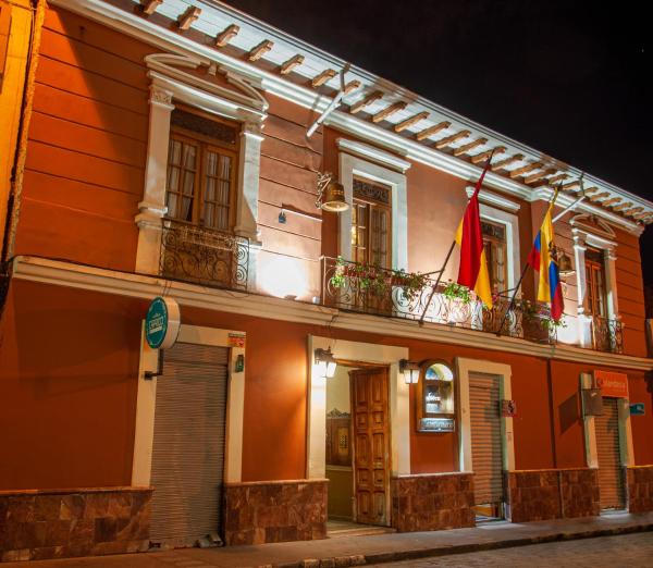 Na fotografii je vidět objekt Hotel Campanario nacházející se ve městě Cuenca.