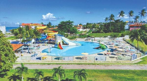 På billedet ses objektet Beach Hotel Jacuma beliggende i byen Jacumã.