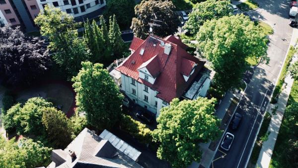 A la foto es mostra l'objecte Retro Hotel Villa Ostrava situat a la ciutat de Ostrava.