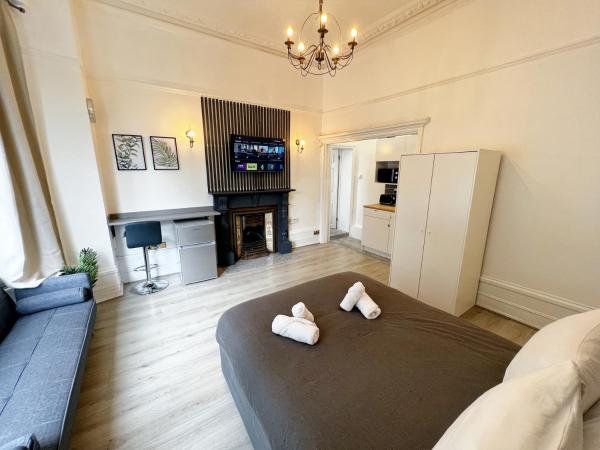 A la foto es mostra l'objecte Erin Court Mansions - Suite 10 situat a la ciutat de Croydon.