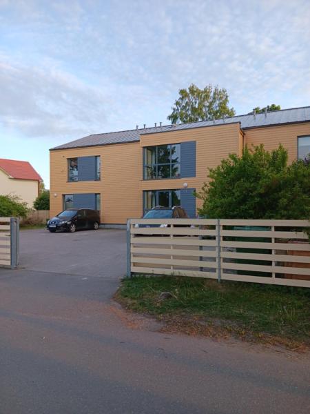 A la foto es mostra l'objecte Riverside Apartment situat a la ciutat de Pärnu.