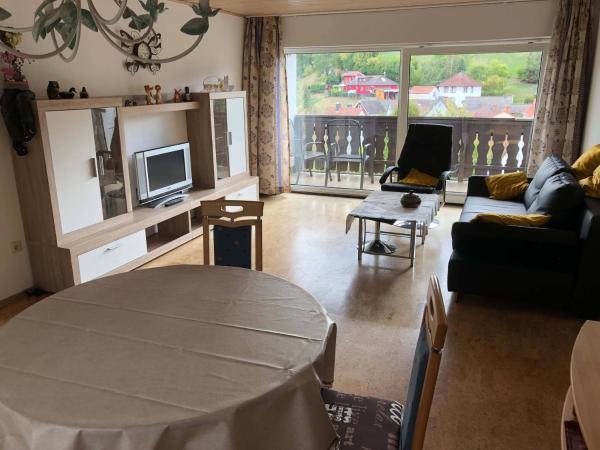 A la foto es mostra l'objecte Gästehaus Lützelbach situat a la ciutat de Haingrund.