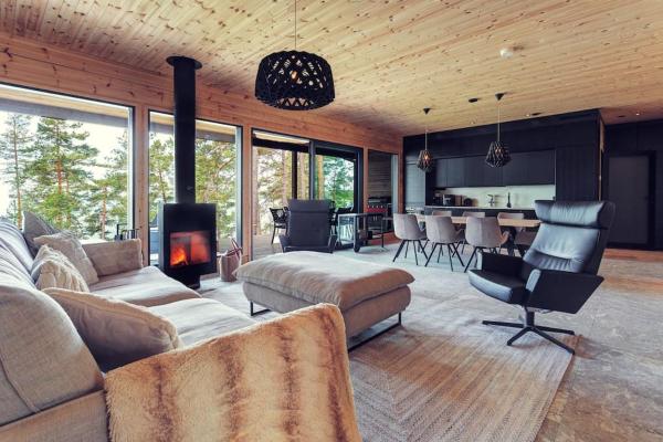 På billedet ses objektet Saunamäki Resort N - Lux Villa beliggende i byen Förby.