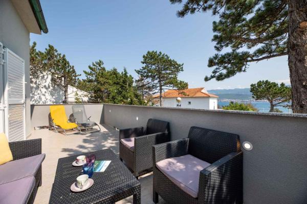 Op de foto is het object Holiday home in Silo - Insel Krk 44633 te zien, gelegen in de stad Šilo.